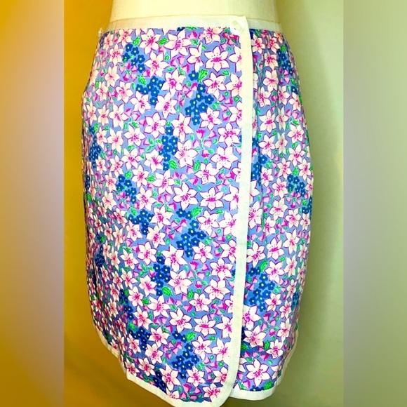 Jolie Jupe Portefeuille Lilly Pulitzer En Rose Vif - Taille 10 Petite - Neuf Sans étiquette